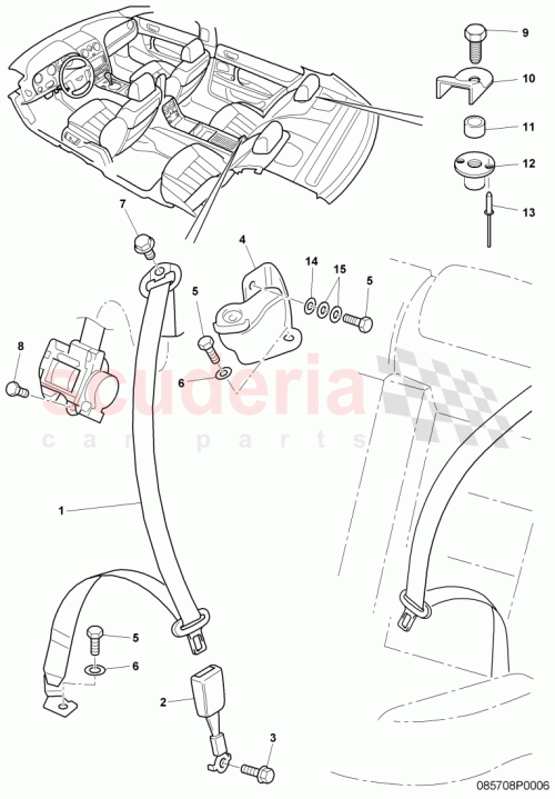 Part Diagram for Bentley N91152001