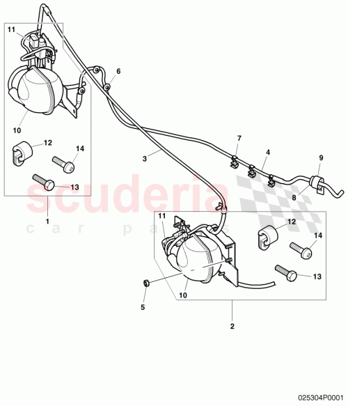 Part Diagram for Bentley N 020 609 6