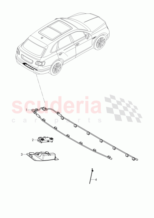 Part Diagram for Bentley 36A 807 005