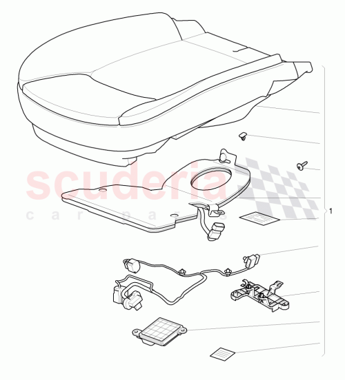 Part Diagram for Bentley 3Y5 860 389 F