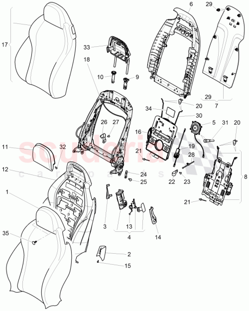 Part Diagram for Bentley 3W3882353