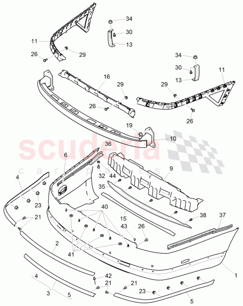 Part Diagram for Bentley 3Y5 807 376 C