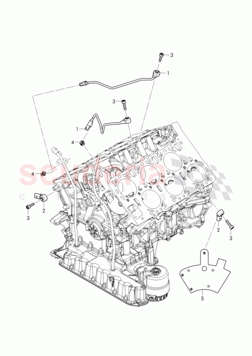 Part Diagram for Bentley 06E905377M