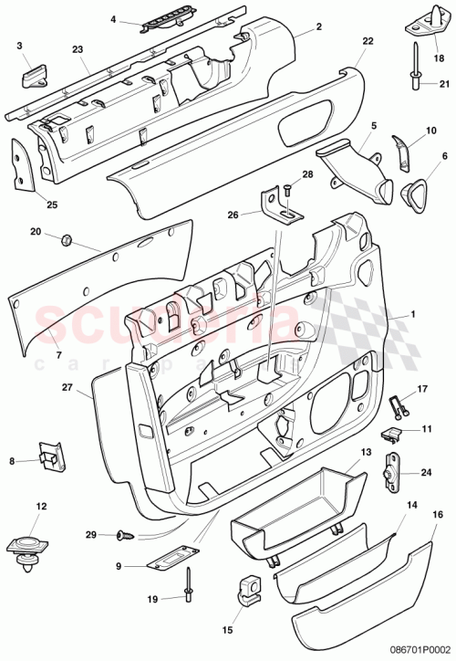 Part Diagram for Bentley 3W5819870A