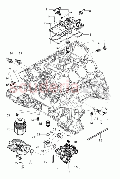Part Diagram for Bentley 06K 919 081 B