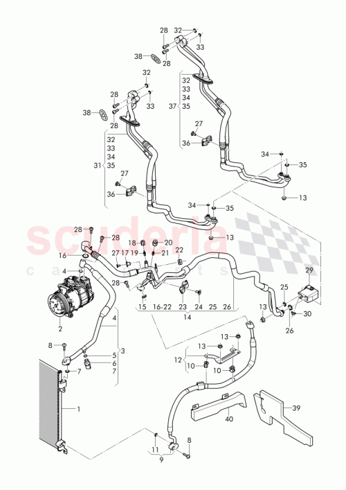 Part Diagram for Bentley 3Y0 816 231 A
