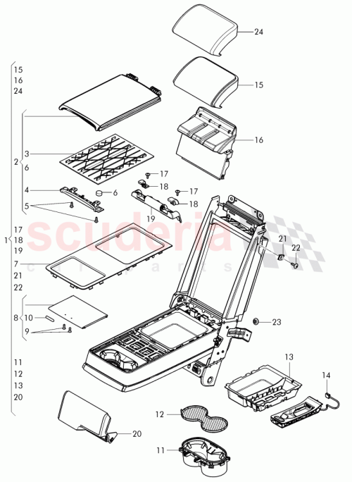 Part Diagram for Bentley 4W0 885 079