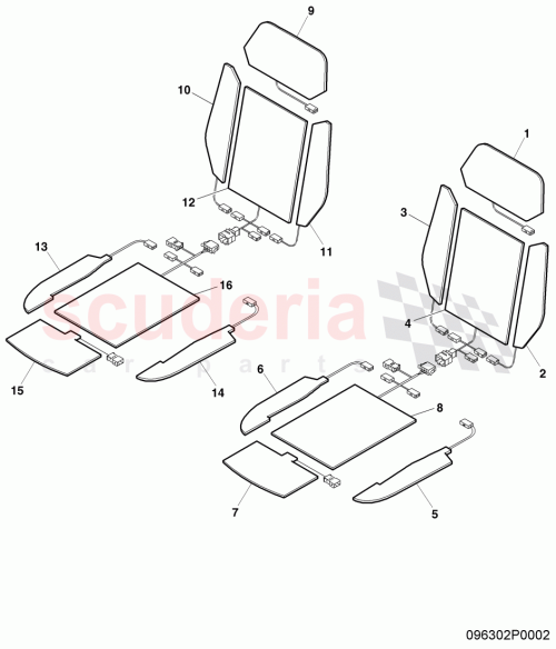 Part Diagram for Bentley 3W5963555AC