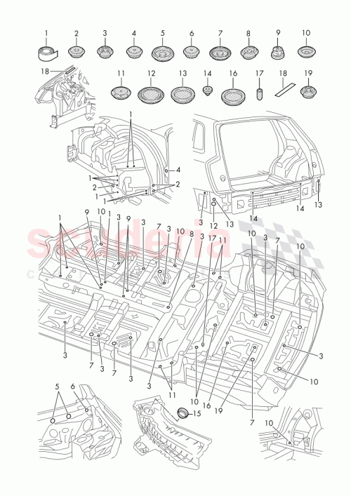 Part Diagram for Bentley N10226601
