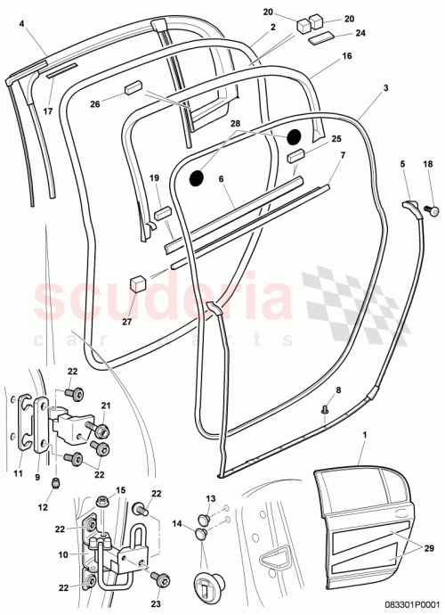 Part Diagram for Bentley 3D7833412A