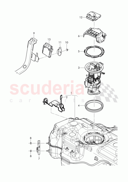 Part Diagram for Bentley 36A919087H