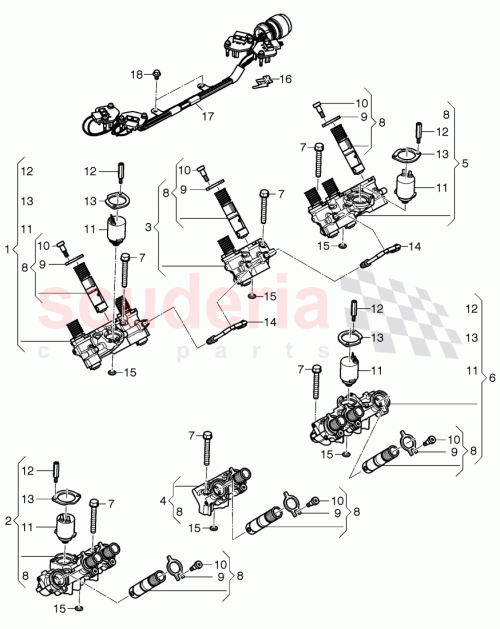 Part Diagram for Bentley 07V 109 309 AS