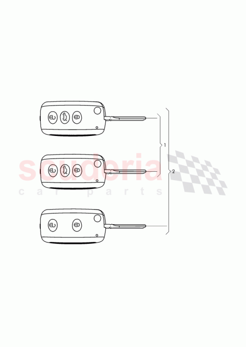 Part Diagram for Bentley 3W0 837 216 G
