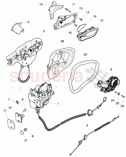 Part Diagram for Bentley 3Y5837746A