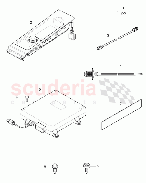 Part Diagram for Bentley JNV 035 679