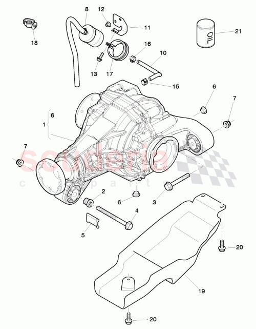 Part Diagram for Bentley 3Z0501329