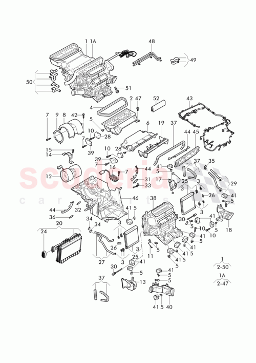 Part Diagram for Bentley 3W0 816 683 A