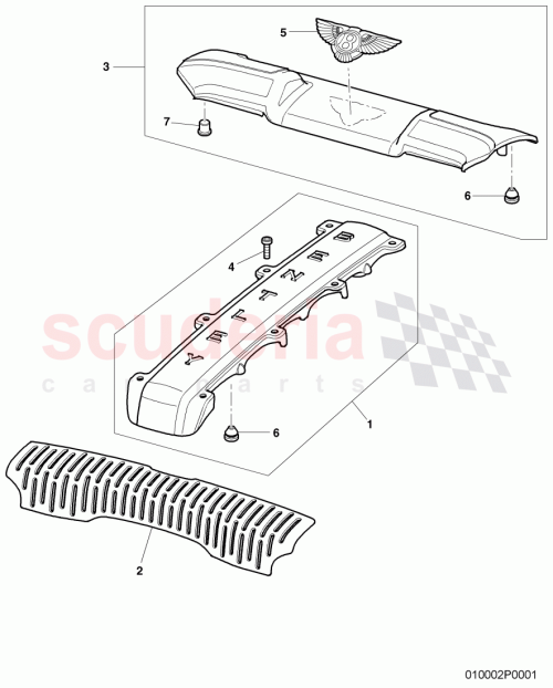 Part Diagram for Bentley 07C103925Q