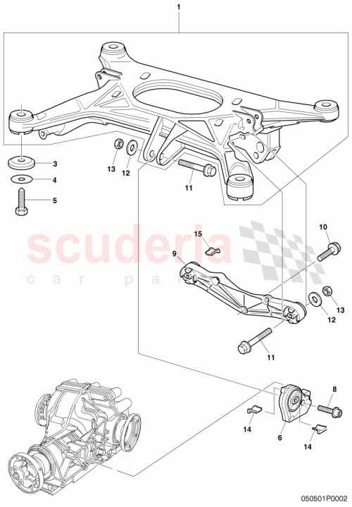 Part Diagram for Bentley 3D0505189