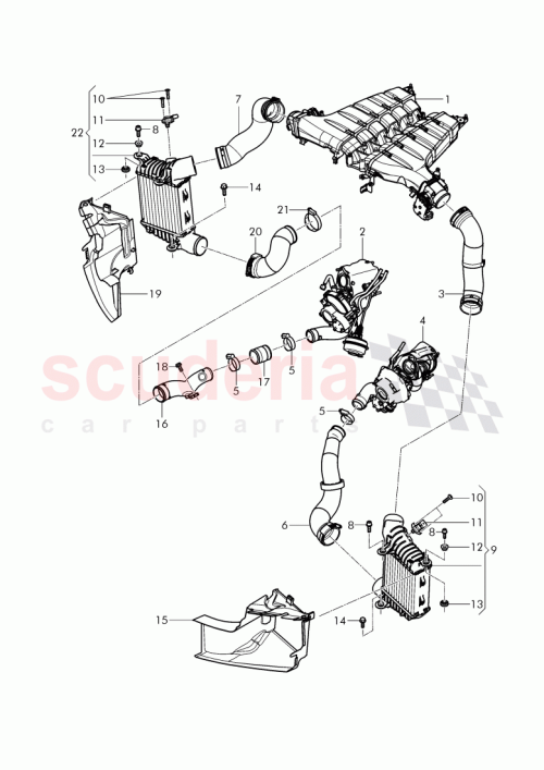 Part Diagram for Bentley 3W0 121 345 G