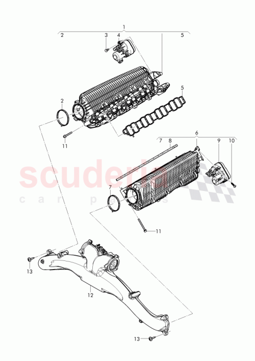 Part Diagram for Bentley 057129711BG