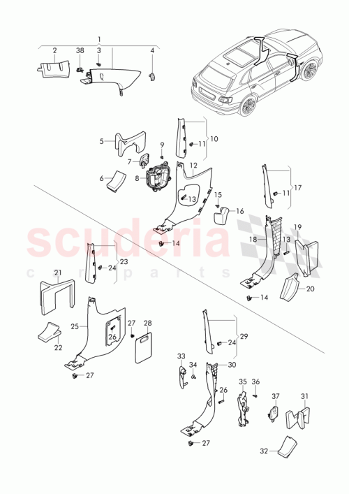 Part Diagram for Bentley 36C 864 240