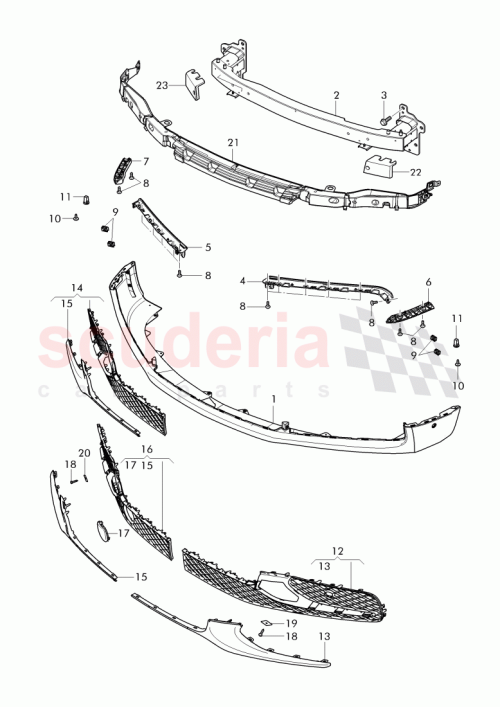 Part Diagram for Bentley 4W0 807 082 B