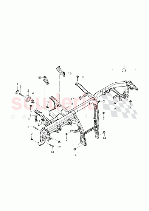 Part Diagram for Bentley 4M0 857 515