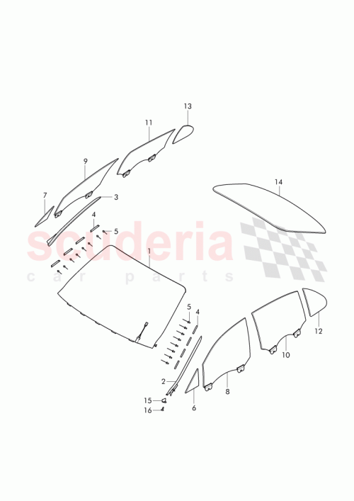 Part Diagram for Bentley 4W0 845 021