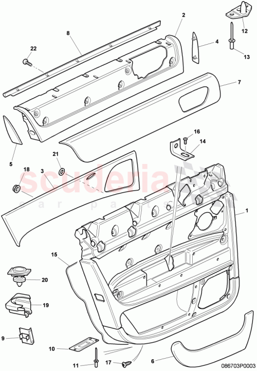 Part Diagram for Bentley 3W5853113