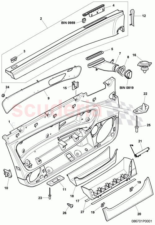 Part Diagram for Bentley N 100 115 02