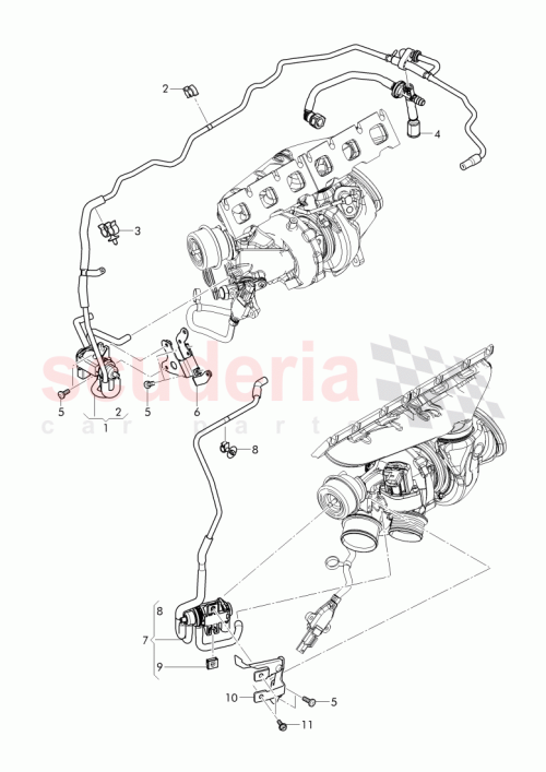 Part Diagram for Bentley 07P145675AB