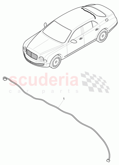 Part Diagram for Bentley 3Y0 971 170 C