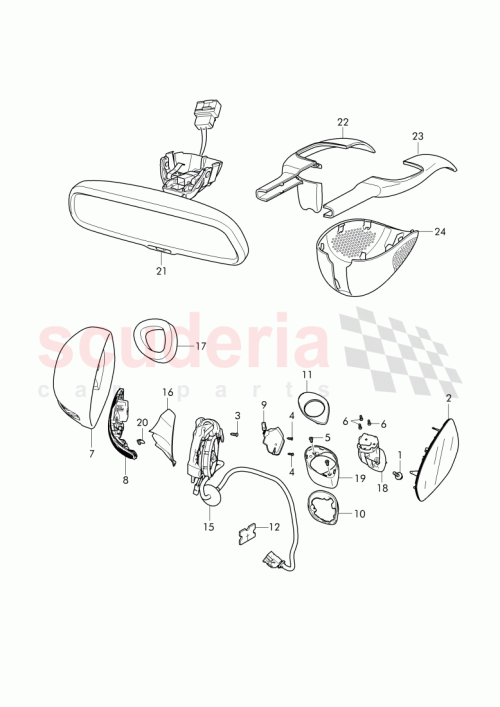 Part Diagram for Bentley 3Y0 857 537 C