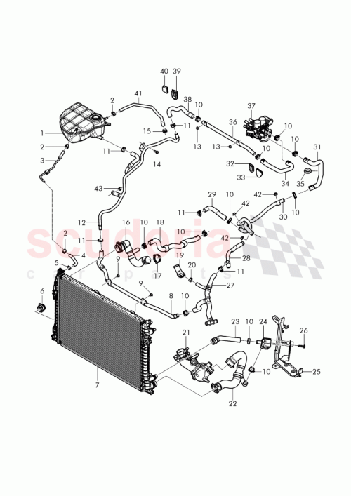Part Diagram for Bentley 4W0 121 069 A