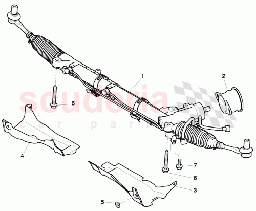 Part Diagram for Bentley 3W1422061B