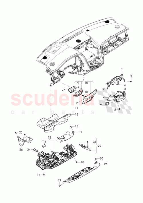 Part Diagram for Bentley N10684701