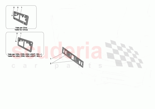 Part Diagram for Ferrari 956289