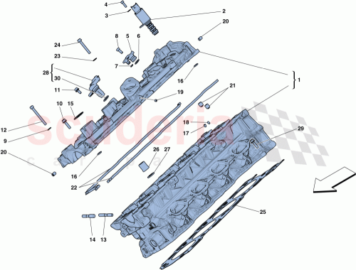 Part Diagram for Ferrari 271125