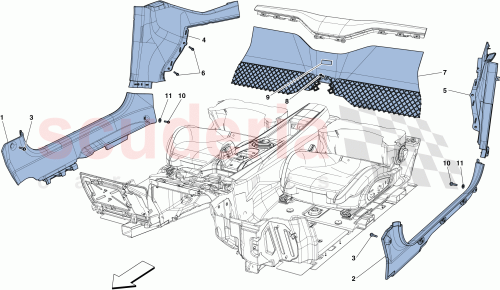 Part Diagram for Ferrari 87429500
