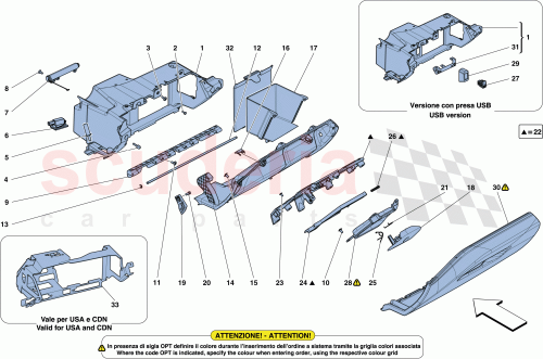 Part Diagram for Ferrari 86184800