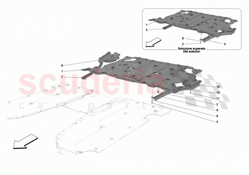 Part Diagram for Ferrari 874147