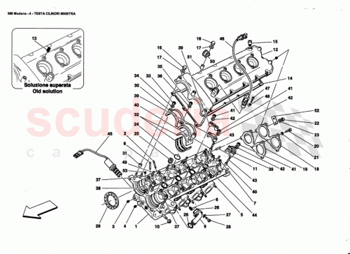 Part Diagram for Ferrari 176479