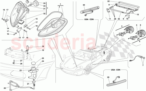 Part Diagram for Ferrari 193181