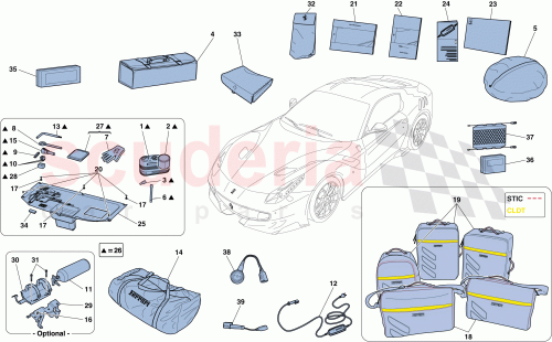 Part Diagram for Ferrari 297896