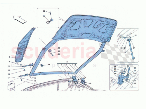 Part Diagram for Ferrari 12642001