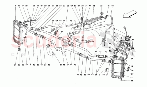 Part Diagram for Ferrari 11944111