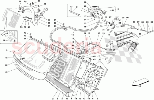 Part Diagram for Ferrari 226394