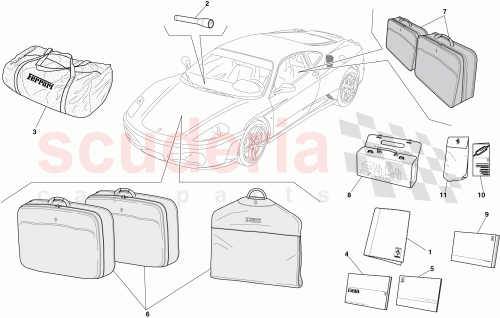 Part Diagram for Ferrari 81590600