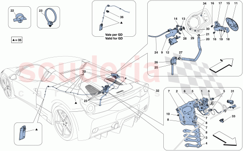 Part Diagram for Ferrari 84076100